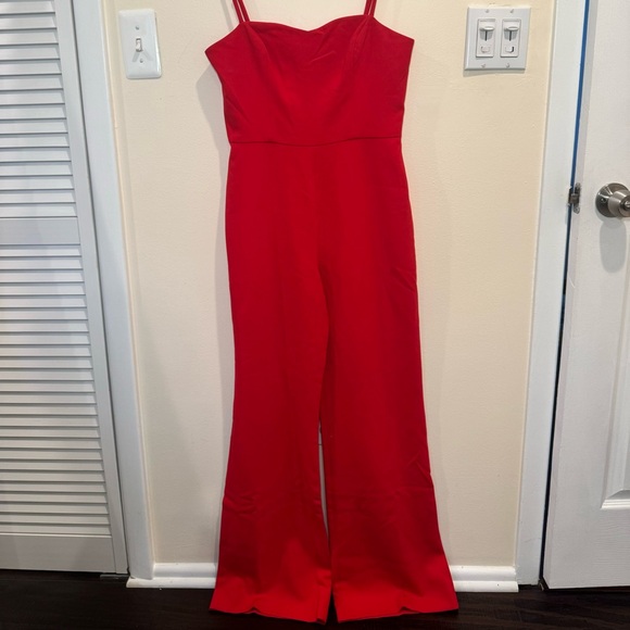 Red French Connection Jumpsuit - Picture 4 of 6